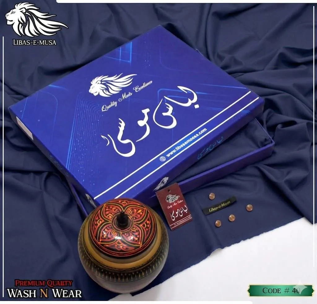 Premium Quality Wash N Wear – Libas-e-Musa